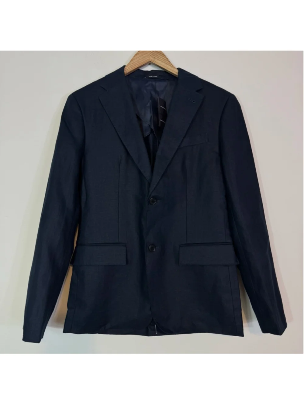 CLUB MONACO Men’s Summer Linen Blazer Navy Blue Marine Size 36